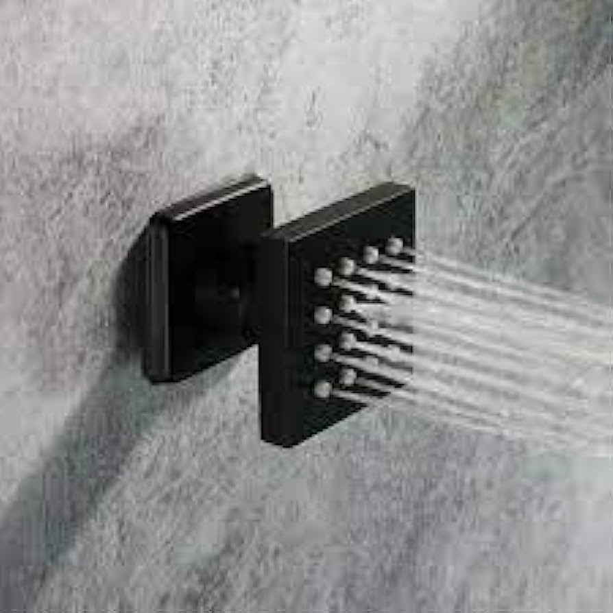 جيت مياه اسود مربع