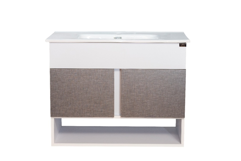 وحده موبيليا 80*50 سم حوض 80سم ضلفتين+فراغ PERLA دوفو