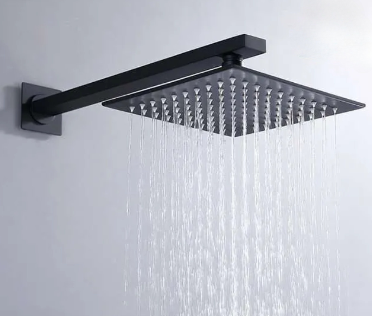 طاسه دش مربعه استانلس 25*25سم اسود