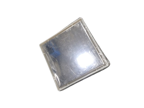 غطاء بيبه عاده 15*15سم نيكل بشيك بلف بلاستيك