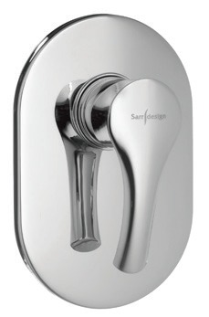 جسم خلاط بانيو دفن SD3277-CP بالمقبض ديورانس S.D