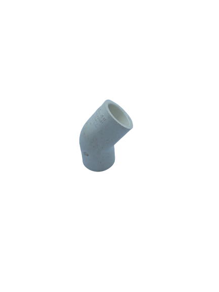 كوع لصق 1/2" 45 الشريف ابيض