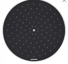 [65050801009] طاسه دش نحاس SD4104-CP دائريه 300مم S.D