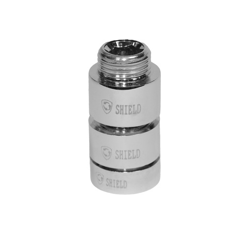 [65320601015] جلبه تطويل نحاس نيكل 1/2"*1/2" شيلد
