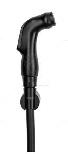 [65050301006] شطاف بلاستيك بالخرطوم والعلاقه SD3266-BC اسود SD