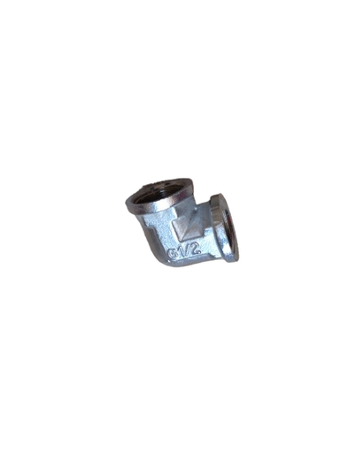 [65320501004] كوع نيكل مضلع 1/2" شيلد