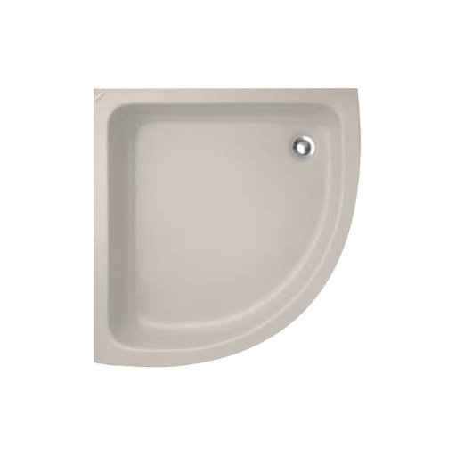 [33014402004] حمام قدم بزاويه80*80سم برجامون IS